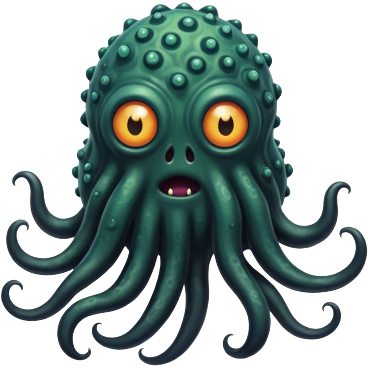 unfriendly shoggoth emoji