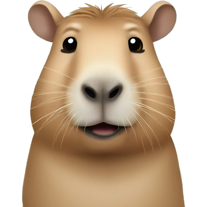 Capybara emoji