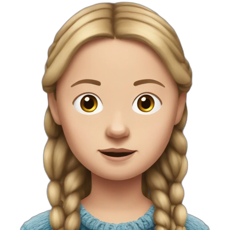 Greta Thunberg emoji