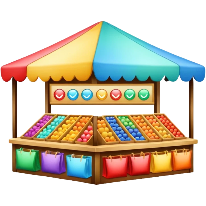 glitter white market emoji