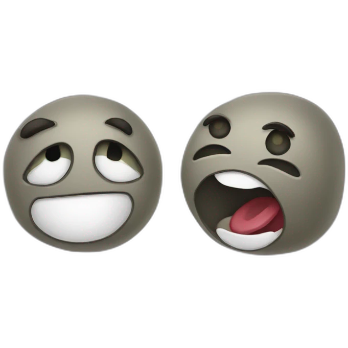 burp and rock emoji