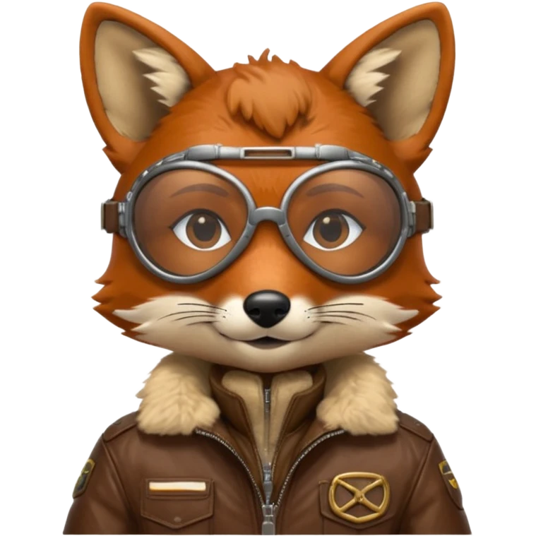 renard aviateur emoji