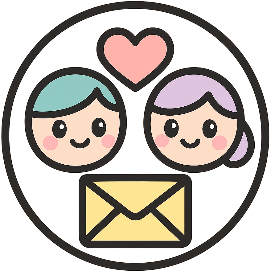 little alchemy style icon
subject: a vow
border: medium-black
shape: round, circular
background: white
style: full color fill with medium black outlining emoji