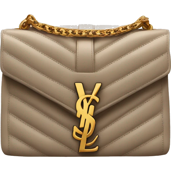 YSL bag emoji