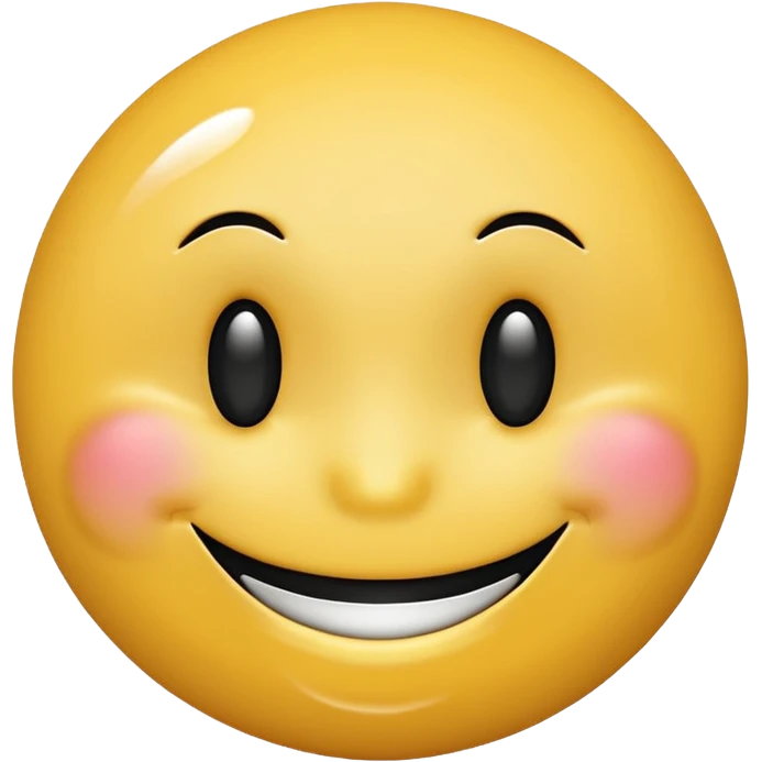 Smiley face with cum all over it emoji