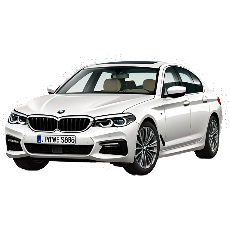 One BMW 5 Series G60  emoji