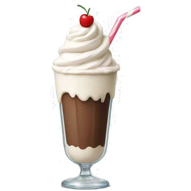 Milkshake emoji