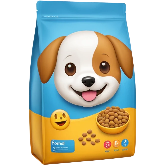 dog food packaging emoji emoji