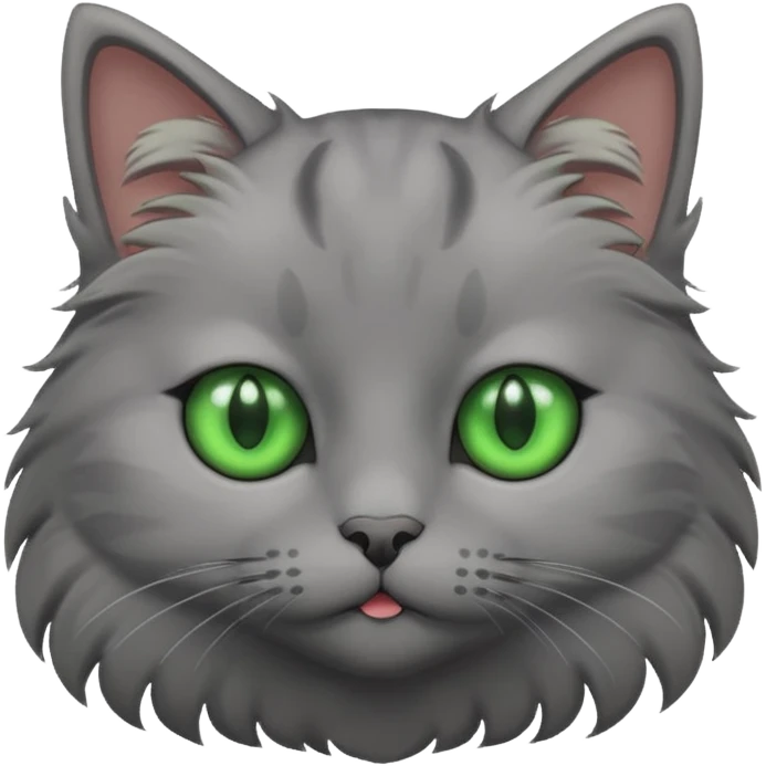 grey Cat  emoji