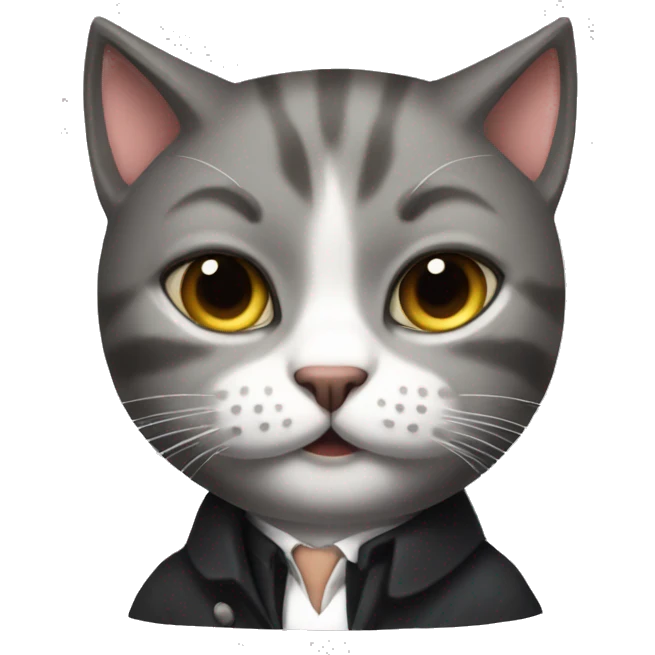 Cat from mafia emoji