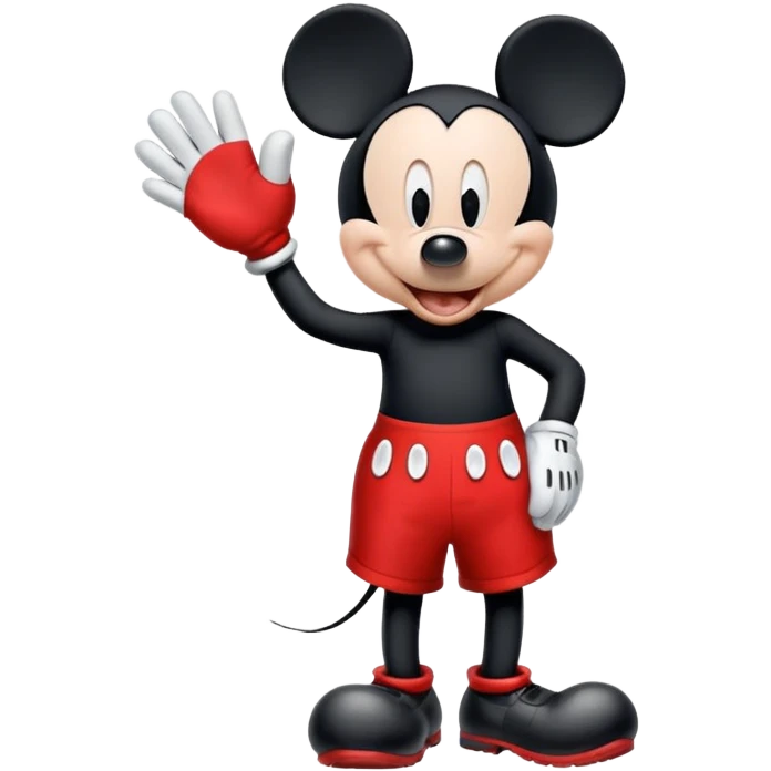 Mickey Mouse emoji