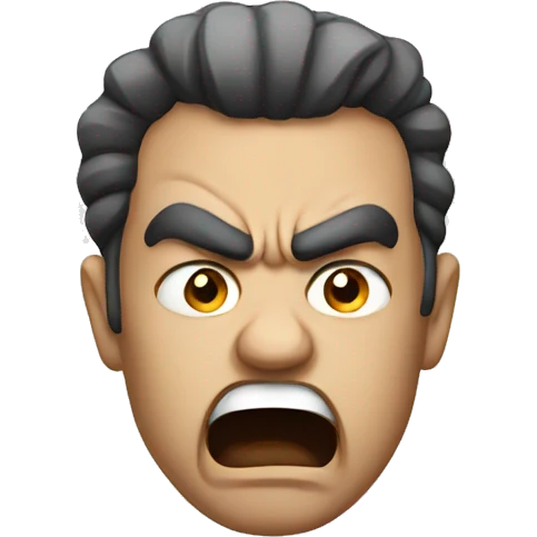 Angry emoji