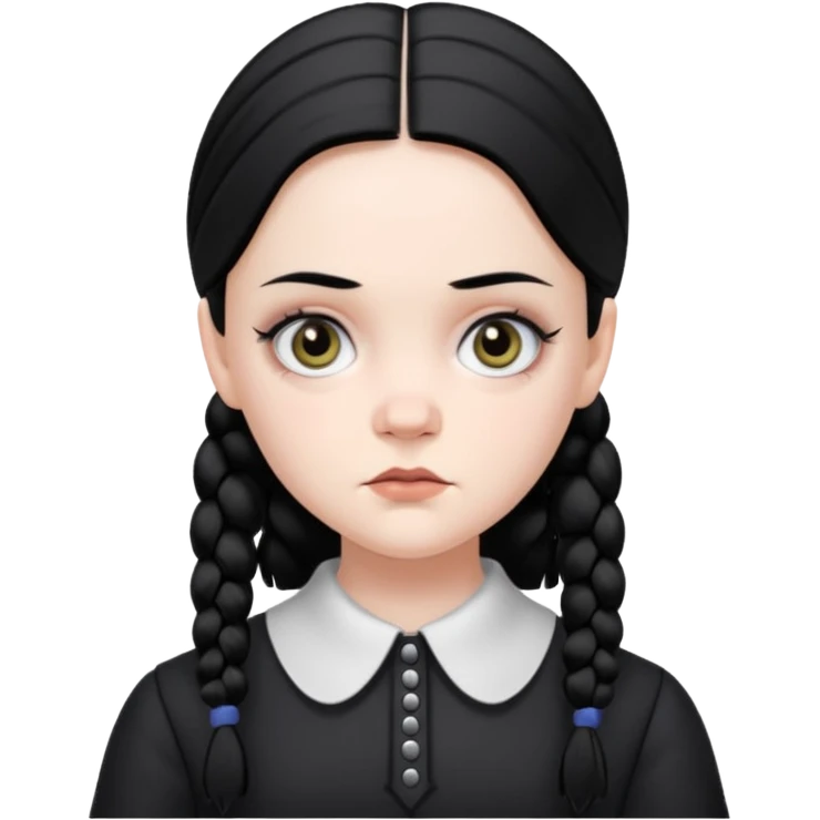 Wednesday Addams emoji