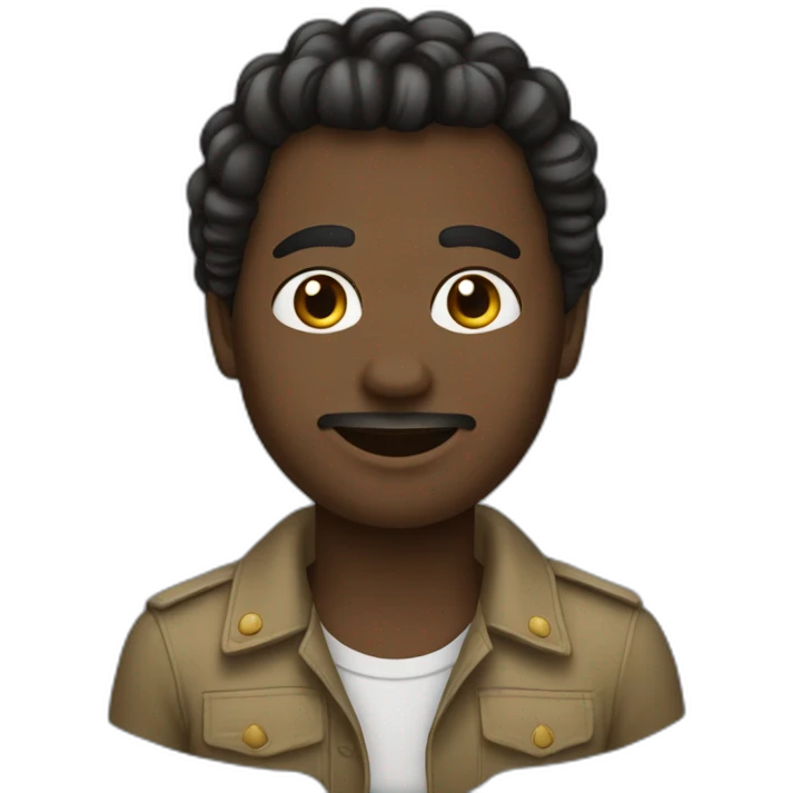 Un homme sénégalais de 16 an avec des tresses  emoji