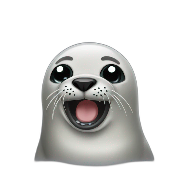 Crying seal meme emoji