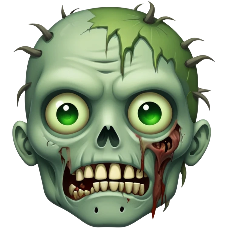 zombie face emoji