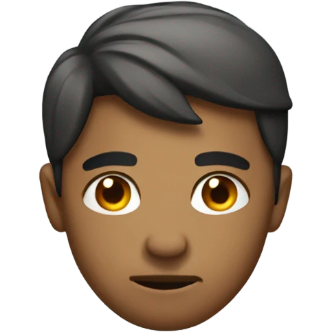 Emoji making an extreme side eye from side profile  emoji