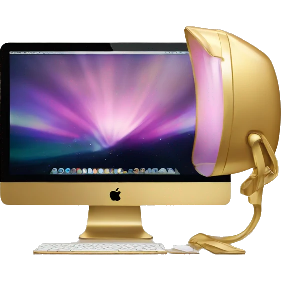 gold imac emoji