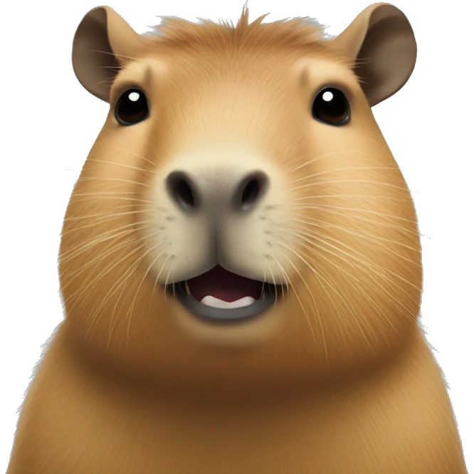 Capybara emoji