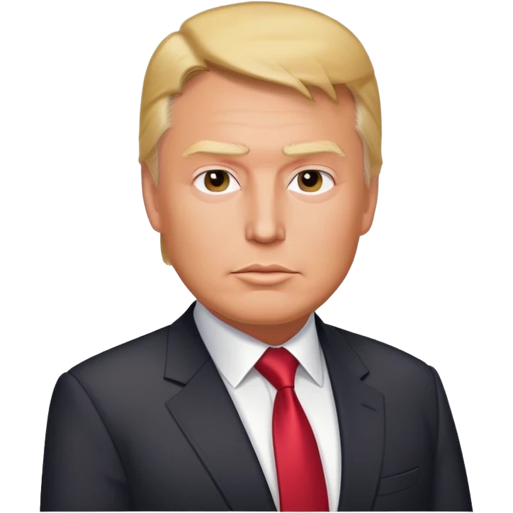 A mix of donold trump and Elon musk emoji