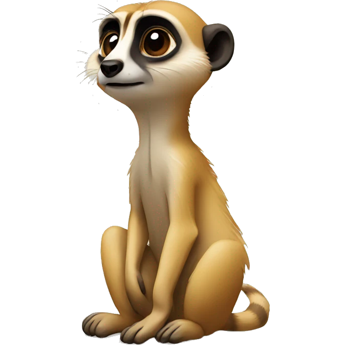 Sad meerkat emoji