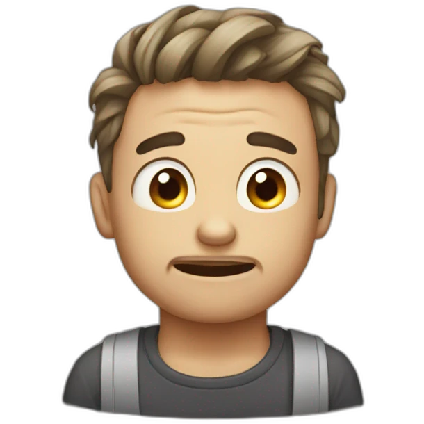qwerty cries that his family abandoned him emoji