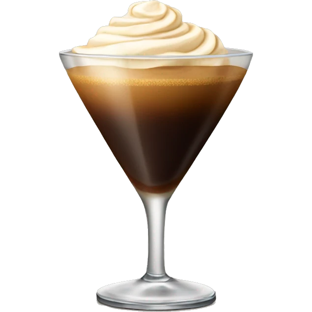 realistic coffee cocktail emoji