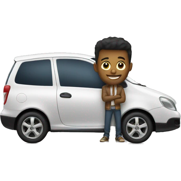 Jamesboun with car emoji