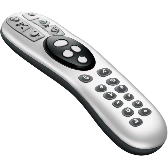 Tv remote emoji