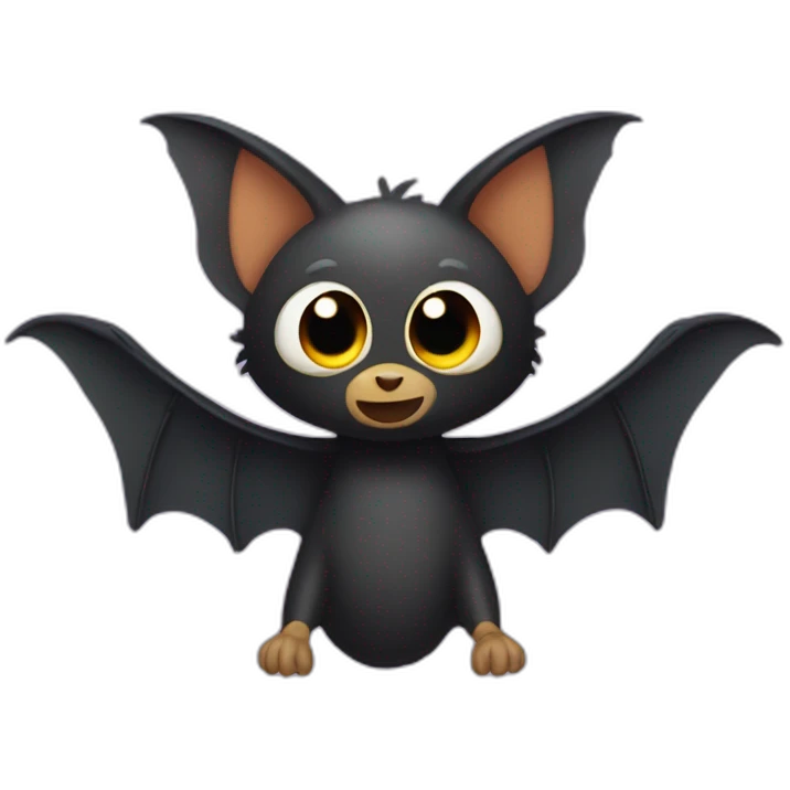 Bat with autisme wings emoji