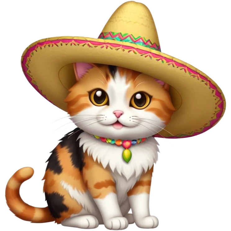 Gato con sombrero emoji