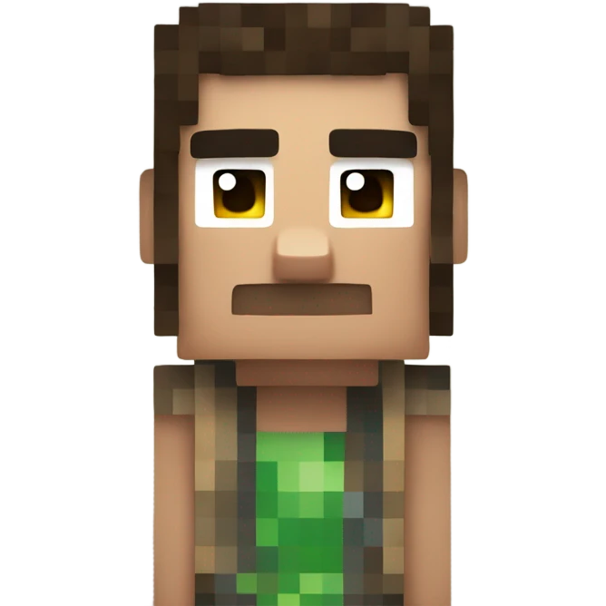 Minecraft Steve  emoji