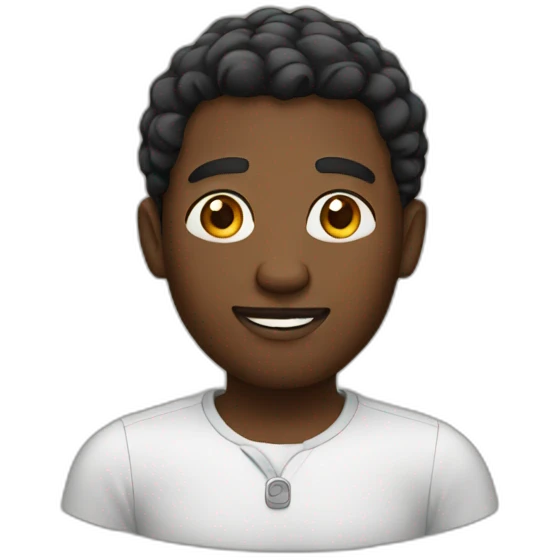black guy emoji