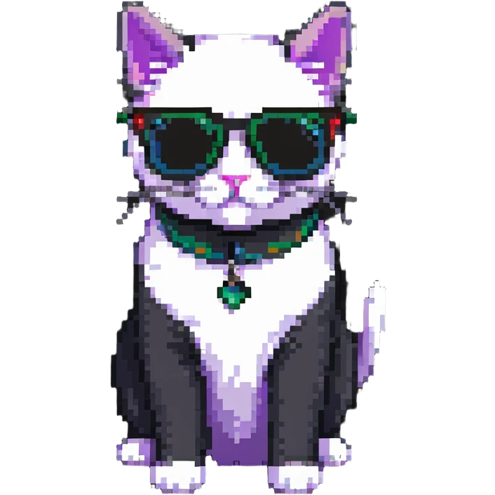 cat wearing sunglasses emoji