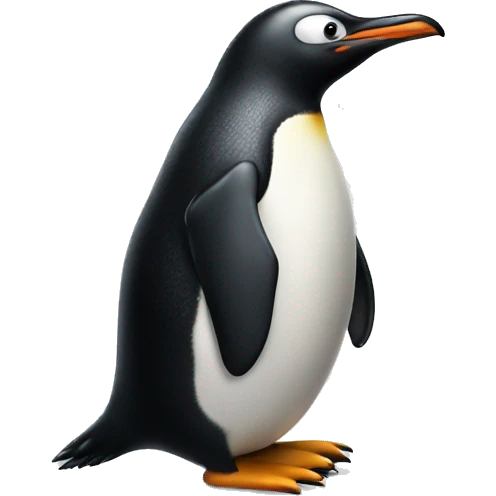 monster penguin emoji