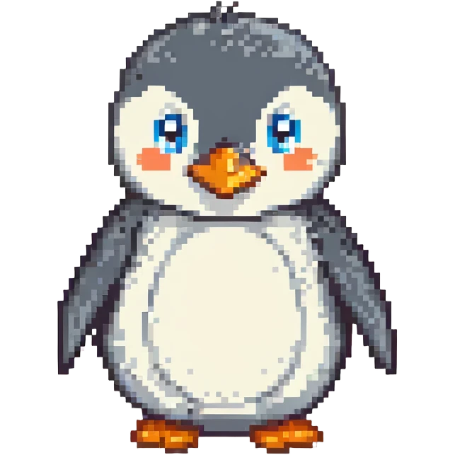 A cute penguin emoji emoji