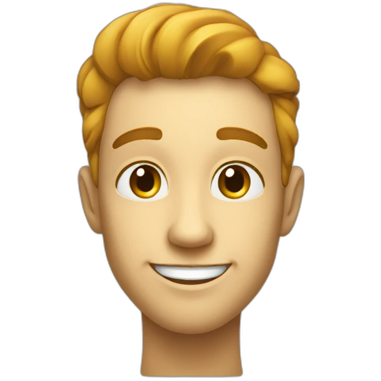 smile heade look to right emoji