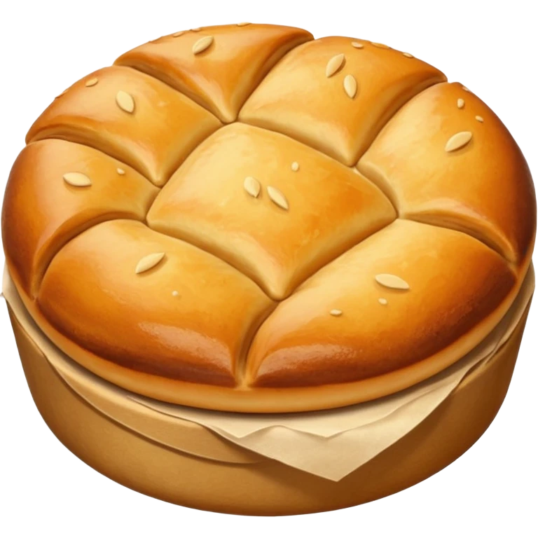 baked Dough without face  emoji