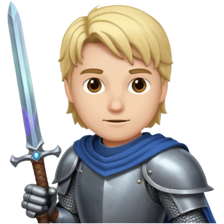  a knight wielding magic sword emoji