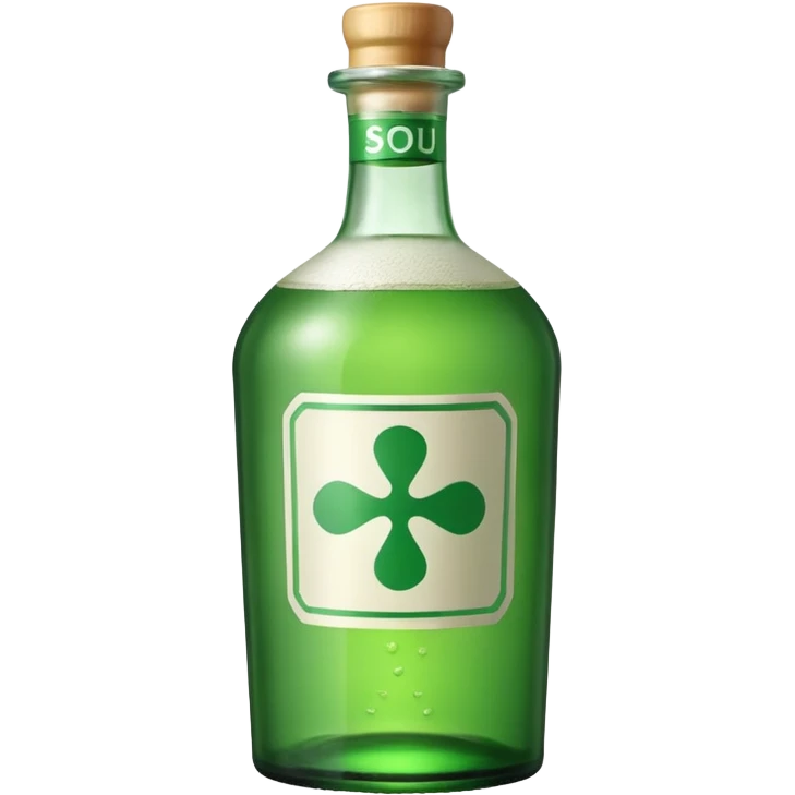korea soju emoji