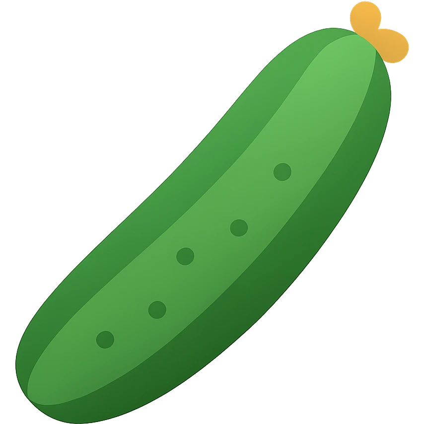 Cucumber emoji