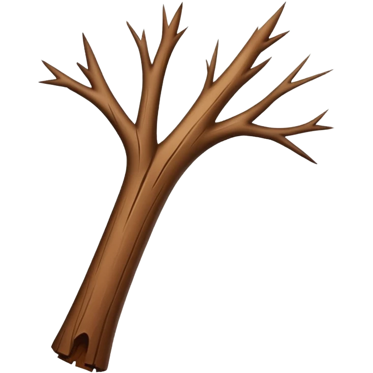 tree stick emoji
