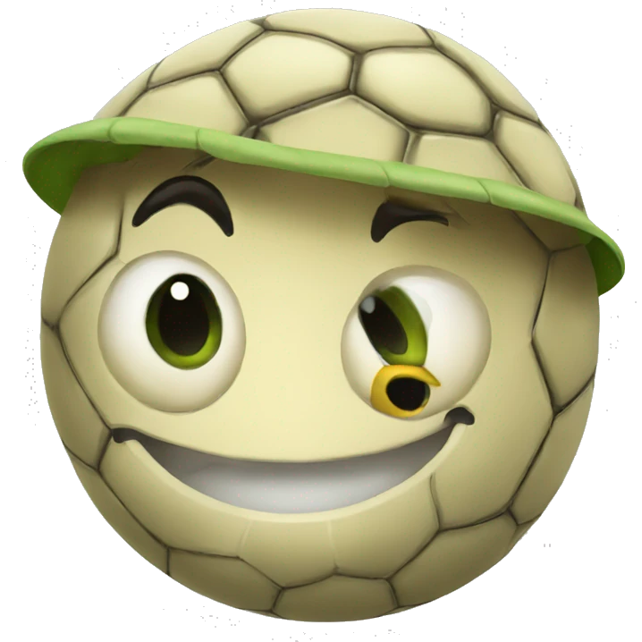 Slug soccer emoji