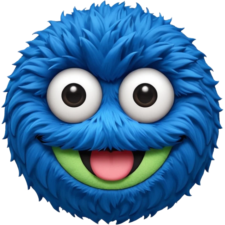coockie monster emoji