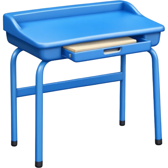 plastic school desk emoji