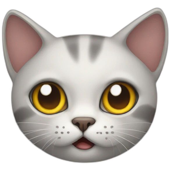 Cat fear emoji