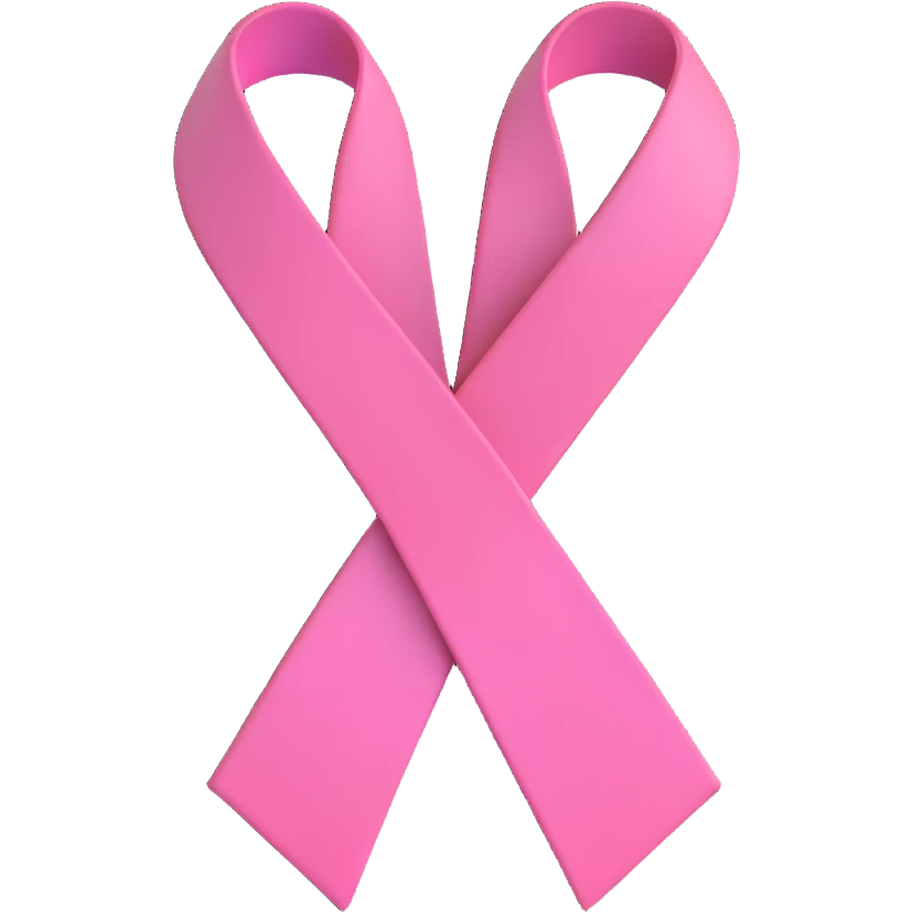pink ribbon emoji
