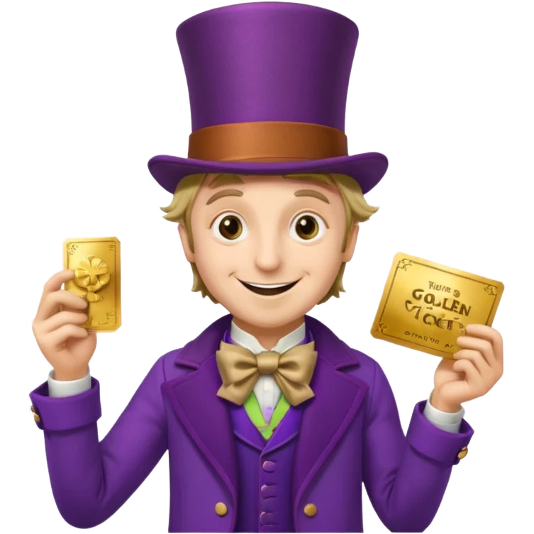 Un emojin de Wonka  emoji