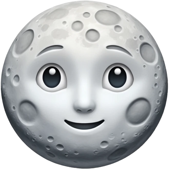 Moon emoji