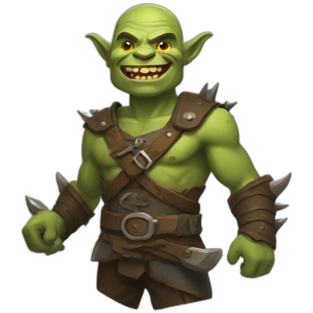 happy orc emoji